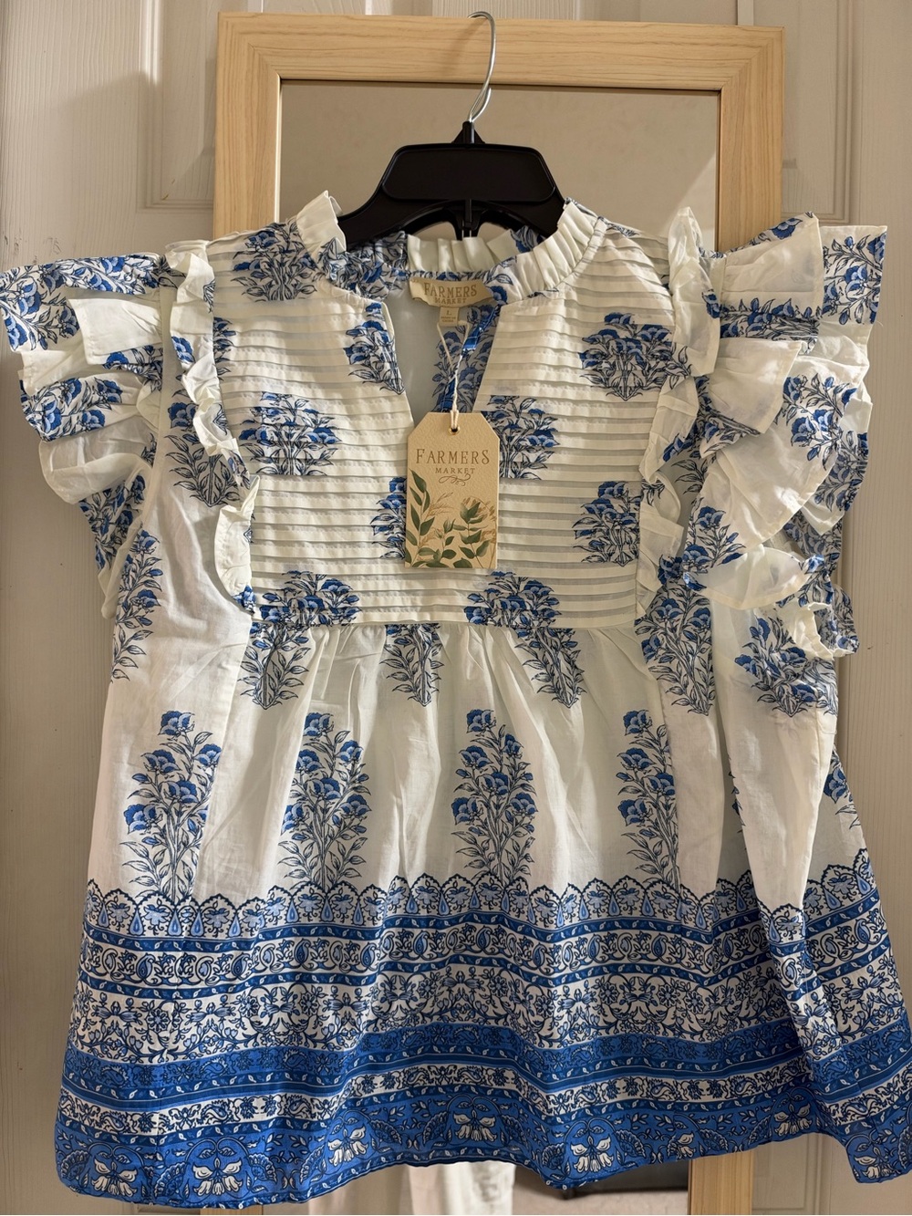 Farmer market Floral Top & Pants Set NWT size L